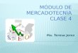 MÓDULO DE MERCADOTECNIA CLASE 4