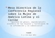 Mesa Directiva de la Conferencia Regional sobre la Mujer de América Latina y el Caribe