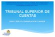 TRIBUNAL SUPERIOR DE CUENTAS