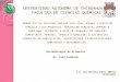 UNIVERSIDAD  AUTÓNOMA DE CHIHUAHUA        FACULTAD  DE CIENCIAS QUÍMICAS