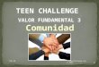 TEEN CHALLENGE  VALOR  FUNDAMENTAL  3