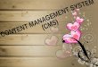 CONTENT MANAGEMENT  SYSTEM (CMS)