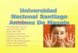 Universidad   Nacional Santiago  Antúnez De Mayolo
