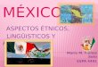 México Aspectos Étnicos ,        lingüisticos  y  artísticos