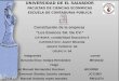UNIVERSIDAD DE EL SALVADOR FACULTAD DE CIENCIAS ECONMICAS ESCUELA DE CONTADURIA PUBLICA