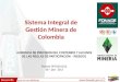 Sistema Integral de Gestión Minera de Colombia