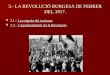 3.- LA REVOLUCIÓ BURGESA DE FEBRER DEL 1917