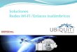 Soluciones Redes  Wi -Fi /Enlaces Inalámbricos