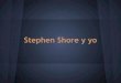 Stephen Shore y yo