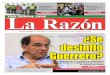 Diario La Razón lunes 29 de agosto