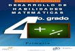 Cuadernillo de Desarrollo de Habilidades Matemáticas  4to. grado