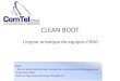 Clean boot CN50
