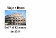 Guía de viaje a Roma