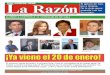 Edición Diario Digital La Razón, jueves 13 de enero