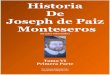 Joseph de Paiz Monteseros Tomo I