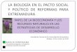 La biología en el pacto social y político de reformas para Extremadura