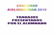 Alumnado Concurso BiblioNavidad 2010