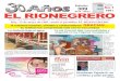 Periódico EL RIONEGRERO edición 309 abril - mayo