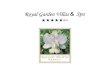 Carta Vinos Royal Garden Villas