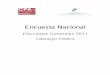 Informe Prensa Liderazgo Elecciones 2011