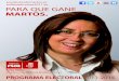 PROGRAMA ELECTORAL DEL PSOE DE MARTOS