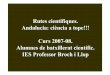 Andalucia: ciència a tope!!!
