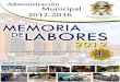 Memoria de Labores 2012 Municipalidad de Tactic