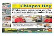 Chiapas HOY 25 de Julio en Portada & Contraportada