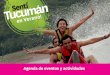 Tucumán Verano 2014, Agenda de Eventos y Actividades