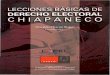 Lecciones Básicas de Derecho Electoral Chiapaneco