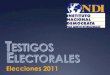 Testigos Electorales 2011