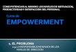 Empowerment - 1. El Problema -  1.3. La Responsabilidad Básica de los Niveles de Dirección