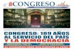 La Voz del Congreso - Edición N° 41 - Congreso: 189 años al servicio del país y de la patria