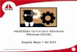 Memorias Conferencia Habilidades Gerenciales Altamente Efectivas (HGAE) - 07/May/2013