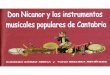 Don nicanor y los instrumentos musicales populares de cantabria