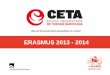 CETA Erasmus 2013