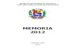 Memoria del Territorio Insular Francisco de MIranda 2012