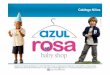 Catálogo Azul y Rosa Baby Shop Niños