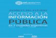 Avances Estudio Acceso a la Información Pública en 7 ciudades argentinas