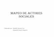 Mapeo de Actores Sociales