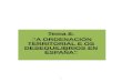 Tema 8 Ordenación Territorial e desequilibrios en España