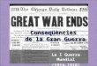 Les conseqüències de La gran Guerra