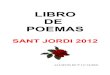 LIBRO DE POEMAS ST JORDI 2012
