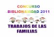 Concurso BiblioNavidad 2011 Familias