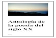 Antología poesía en castellano siglo xx