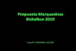 Marquesinas Bizkaibus 2010