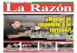 Diario La Razón miércoles 12 de junio