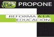 Feuc Propone: Reforma a la Educación