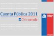 Cuenta Pública Araucanía 2011