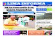 Lima informa octubre